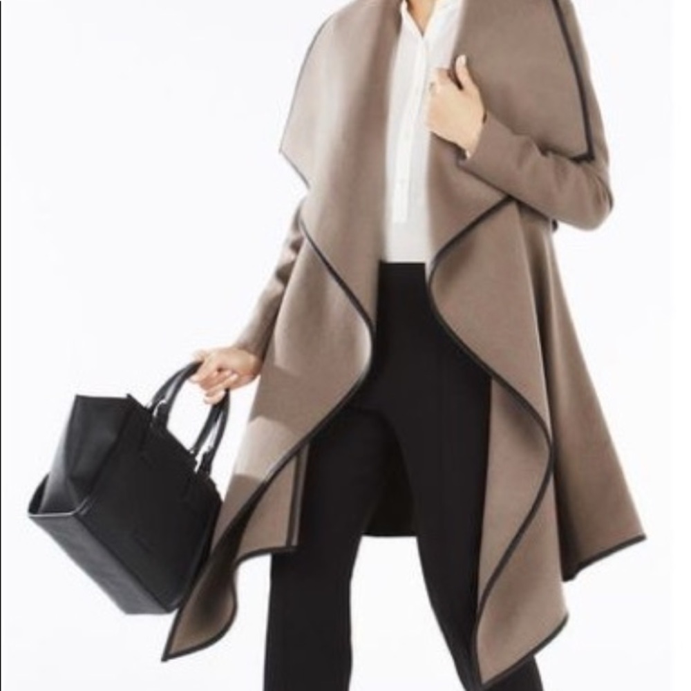 BCBGMAXAZRIA Cameron Wrap Trench Coat